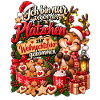 Lustiges Weihnachtsgeschenk Plätzchen Spruch