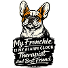 Frenchie Wecker Therapeut Bester Freund