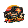 Retro-VHS-Kassettendiskette Never Forget