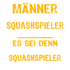 Squashspieler Squash