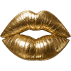 Goldene Lippen
