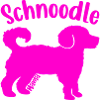 Schnoodle Hunde Mama