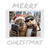 Capybara Weihnachten Schneemann Winterfreunde