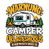 Warnung Camper im Urlaubsmodus