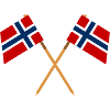 Norwegische Flagge