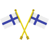 Finnische Flagge