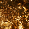 Metallische flüssige Goldtextur