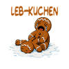 LEB-KUCHEN Trauriger Lebkuchen Winterweihnachten
