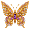Goldener Edelstein-Schmetterling