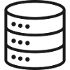 Datenbankserver-Zeilensymbol