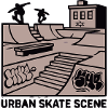 Skatepark Urban Scene Logo