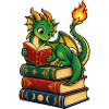 Bibliotheksdrache