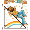  Lehrer Hippie-Tenuse Hypotenuse Wertschätzung