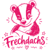 Frechdachs Dachs frech Augenzwinkern