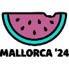 Mallorca Melone Neon Logo