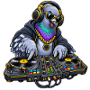 Taube als DJ