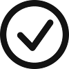 Kreuzzeichen Kreislinien-Symbol
