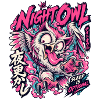 NachtEule Neon Punk Schlaflos