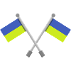 Ukrainische Flagge