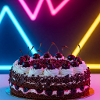 Kirschtorte Neon - Trend trifft Tradition!