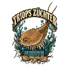 Triops Züchter Urzeitkrebs Retro Motiv