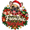 Frenchie Navidad – Weihnachtsgeschenk Hund