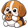 Beagle Keks Süßer Cartoon