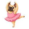 Bulldoggen-Balletttanz