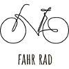 Fahrrad | Eine Linie handgezeichnet - Geschenk
