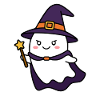 Hexengeist-Zauberstab Halloween