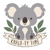 Koala Time Banner Cozy Koala