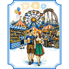  Volksfest Jahrmarkt Rummelplatz Partnerlook