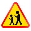Warnschild – Smartphone-Nutzer