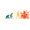 Schlagzeug Evolution – Drummer Herzschlag