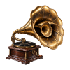 Antikes Grammophon