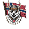Norwegen Wikinger Wolf