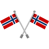 Norwegische Flagge