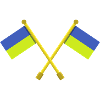 Ukrainische Flagge