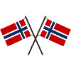 Norwegische Flagge