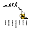 Bier Woche | Evolution | Bierglas | Saufen