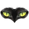 Schwarze Katzenaugen