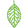 Waldgrünes Blatt
