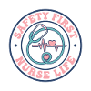 Nurse Life Safety First Retro-Stethoskop-Geschenk