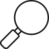Luppen-Linien-Symbol