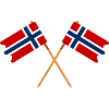 Norwegische Flagge