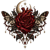 Dark Romance Rose