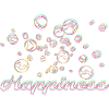 Happiness und Seifenblasen