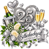 25. Silberhochzeit Festdesign