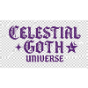 Celestial Goth Universe Typografie
