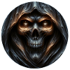 Dark Hooded Skull